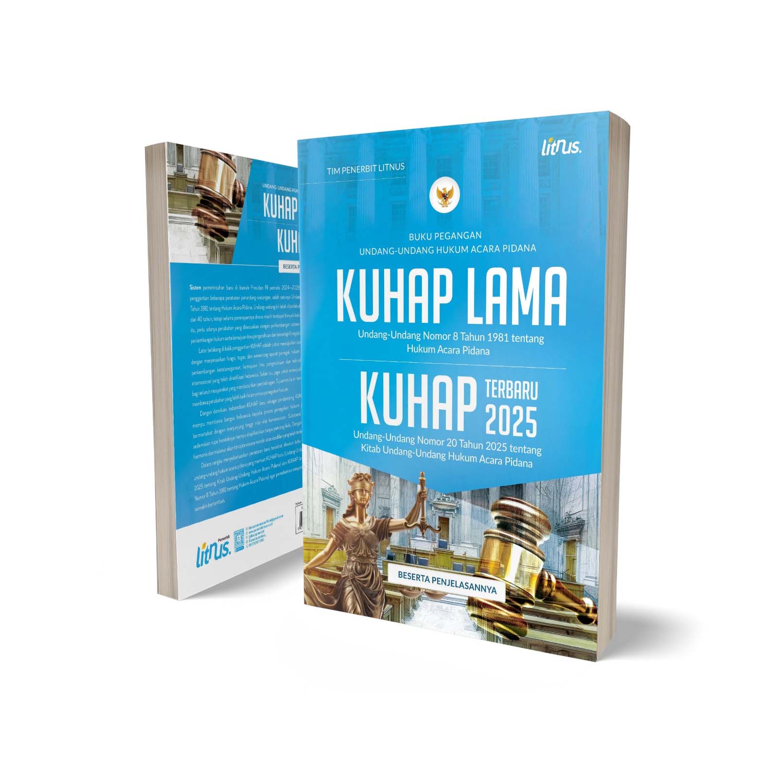 BUKU PEGANGAN UNDANG-UNDANG HUKUM ACARA PIDANA KUHAP LAMA DAN KUHAP BARU (1)